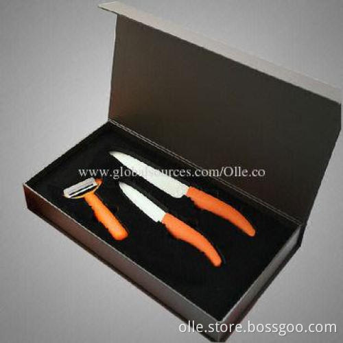 2pcs Ceramic Knife Set with Gift Box